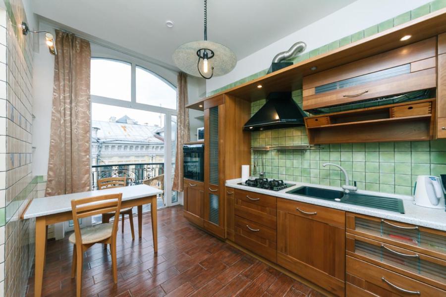 Apartment On Mala Zhytomyrska Street 17 Kiev Eksteriør billede
